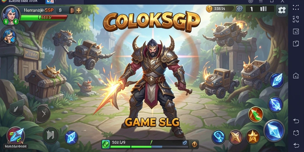 Screenshot COLOKSGP menampilkan momen epik dalam pertempuran strategi.