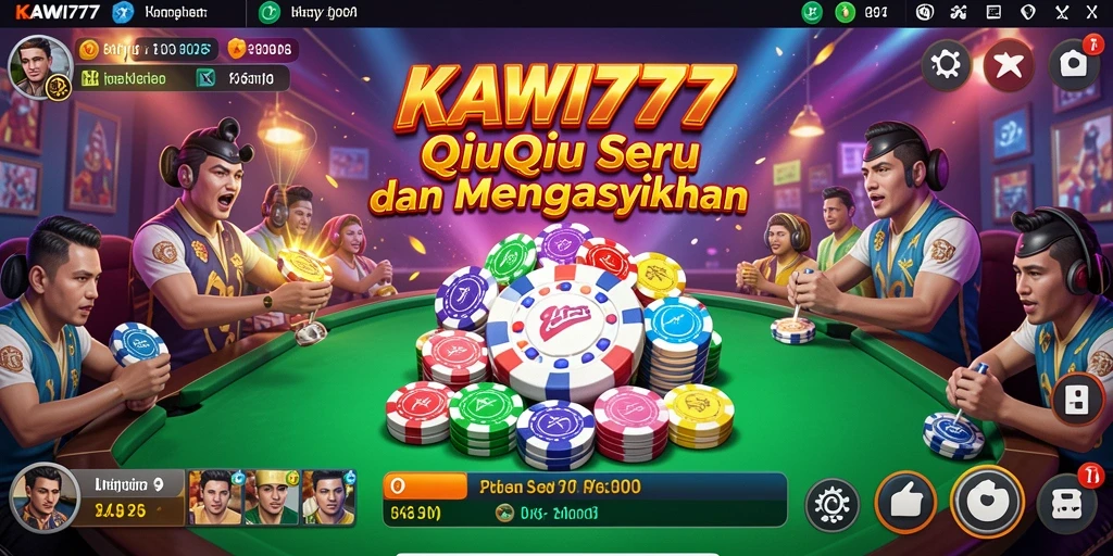 Gameplay QiuQiu yang seru di KAWI777 menunjukkan aksi mendebarkan.