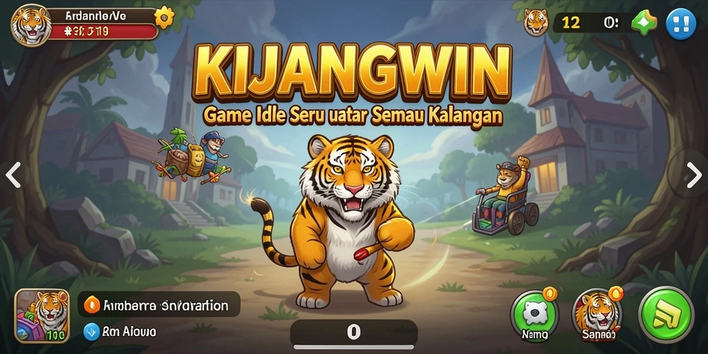 Tampilan gameplay KIJANGWIN yang menarik dan menawan.