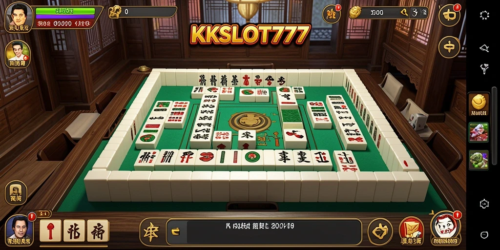 Gameplay KKSLOT777 yang menarik dan penuh strategi Mahjong.