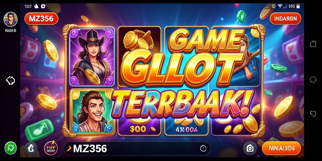 Tampilan permainan Slot MZ356 yang menarik dan penuh warna.