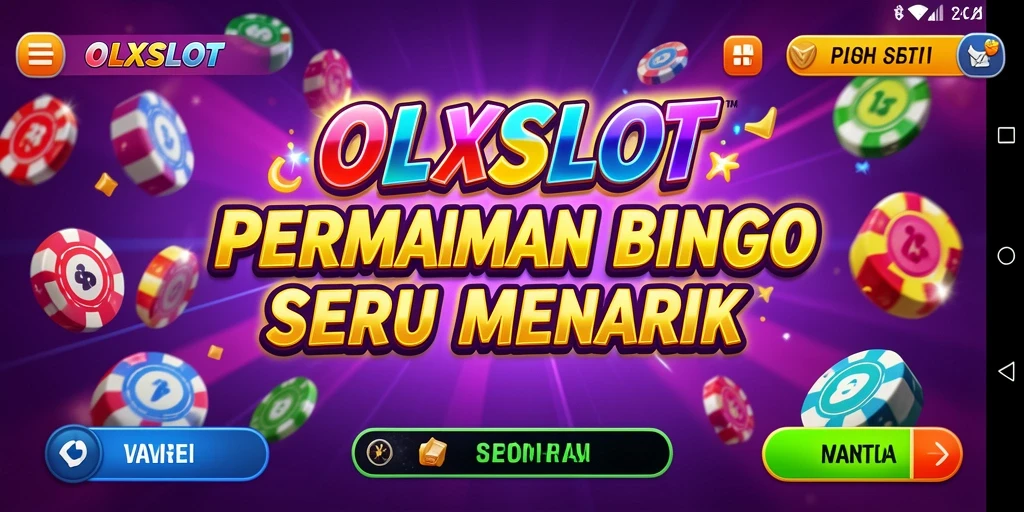 Tampilan gameplay seru dalam OLXSLOT dengan fitur Bingo yang menarik.