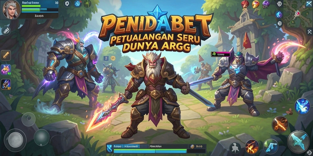Tampilan gameplay seru di dunia fantasi ARPG.