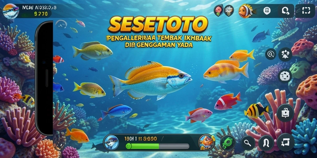 Gameplay seru Tembak Ikan penuh warna dan tantangan.