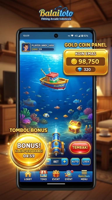 Halaman unduh APK balaitoto yang menampilkan informasi terbaru.